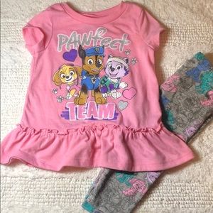 12M Paw Patrol Outfit